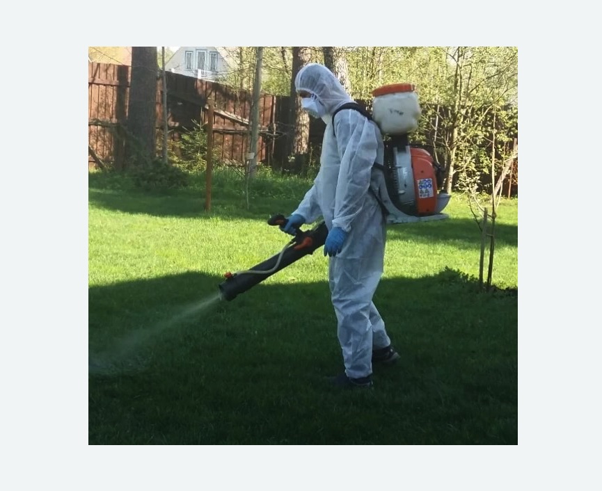 Обработка территории от клещей в Гаджиево